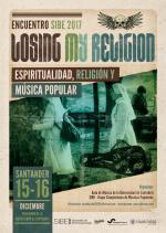 INSCRIPCIONES / PROGRAMA JORNADAS SIBE 2017: Losing my Religion. Espiritualidad, religión y música popular