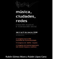 Música, ciudades, redes: creación musical e interacción social